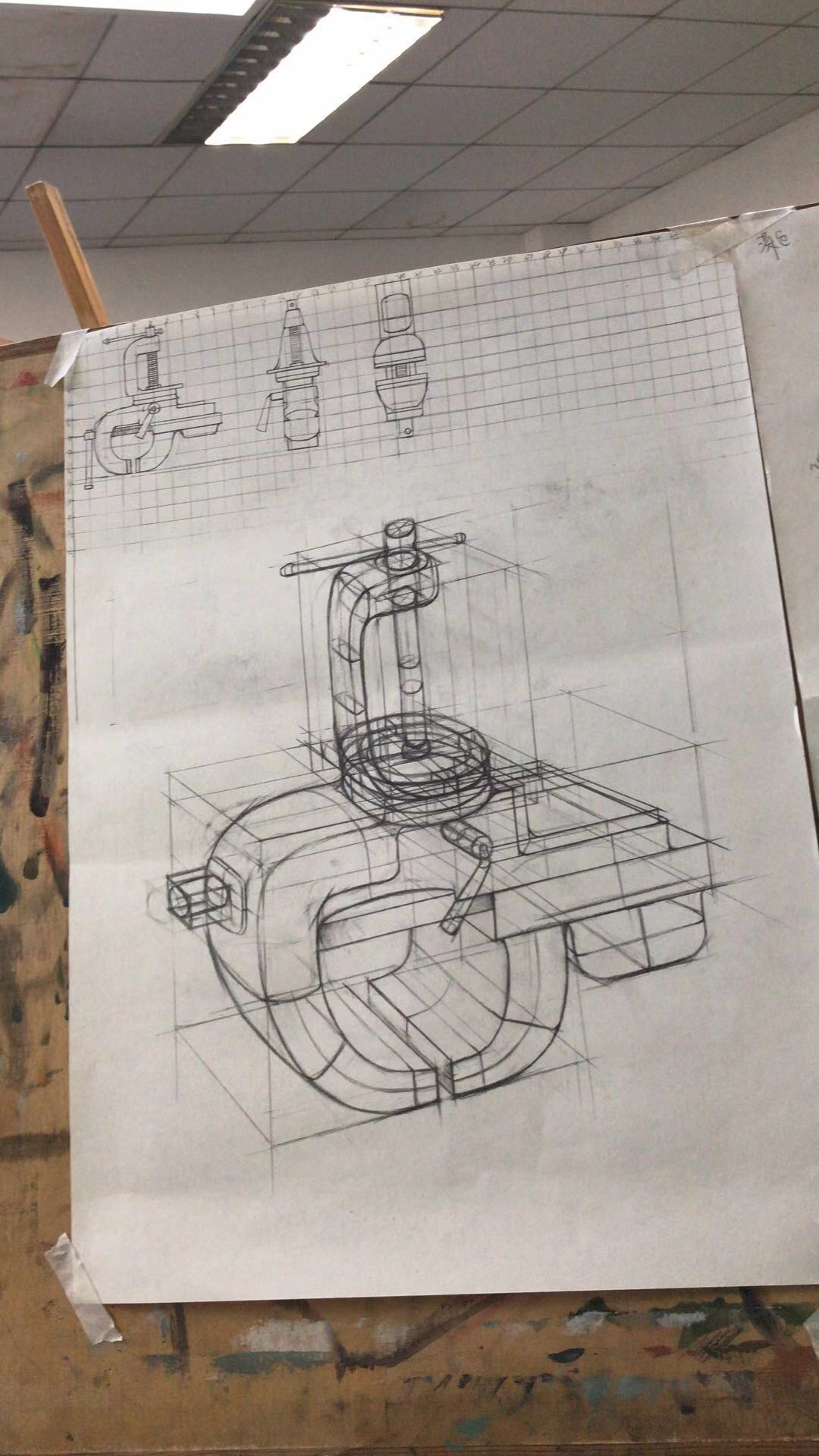 产品素描结构