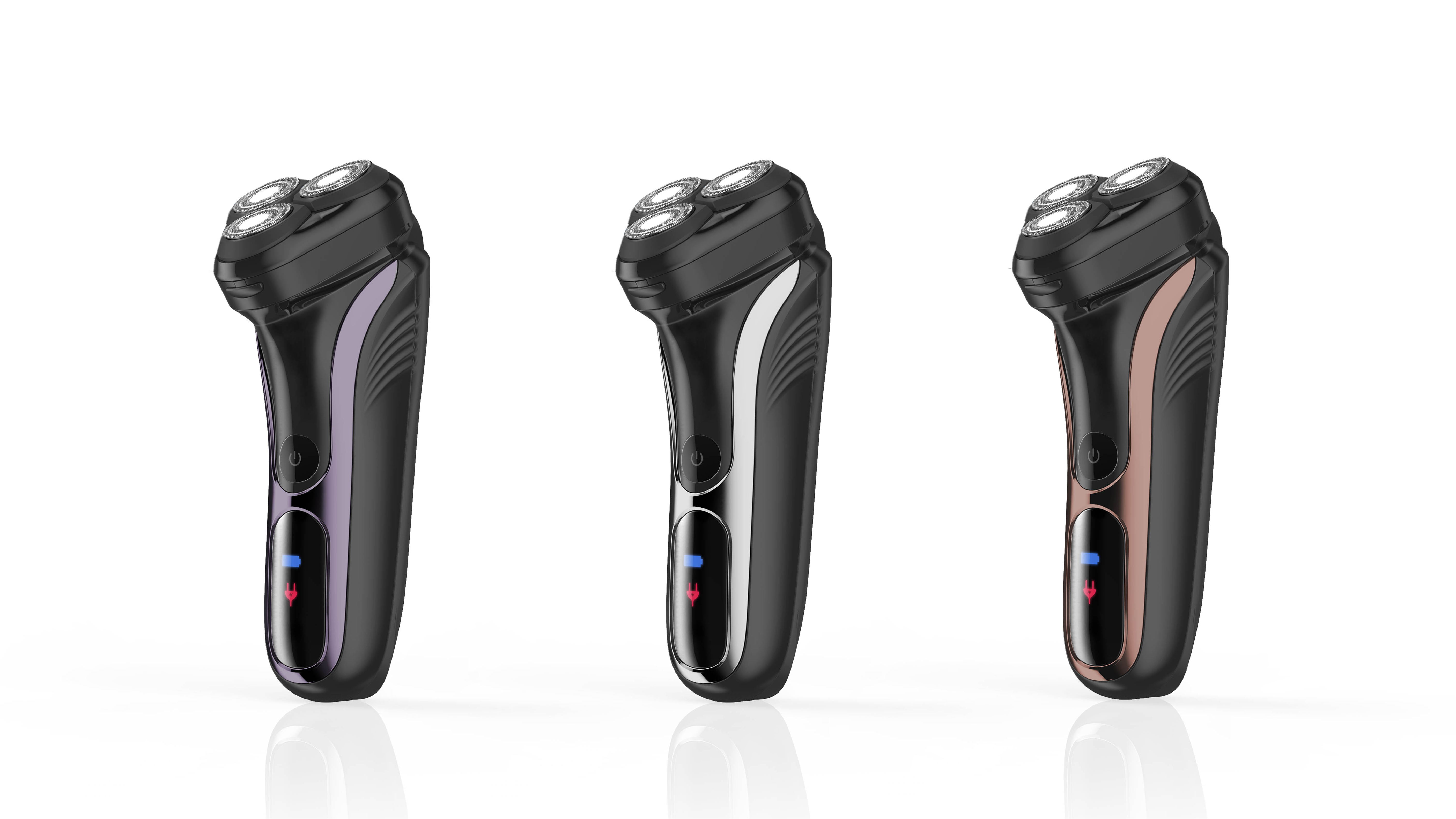 三头剃须刀设计